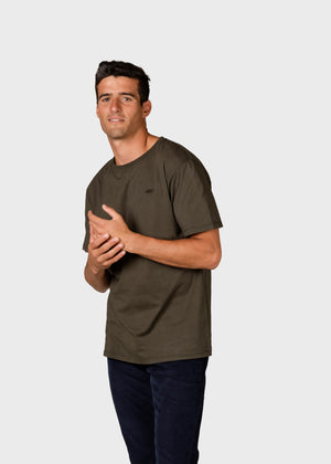 Klitmøller Collective ApS Felix tee T-Shirts Olive