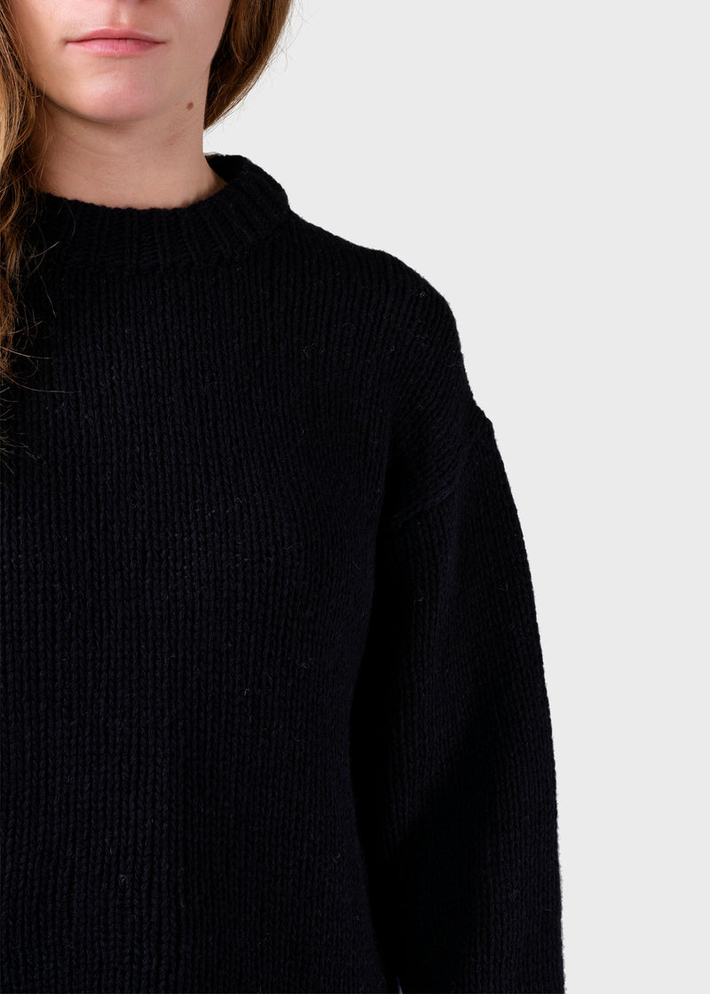 Klitmøller Collective ApS Fie knit Knitted sweaters Black