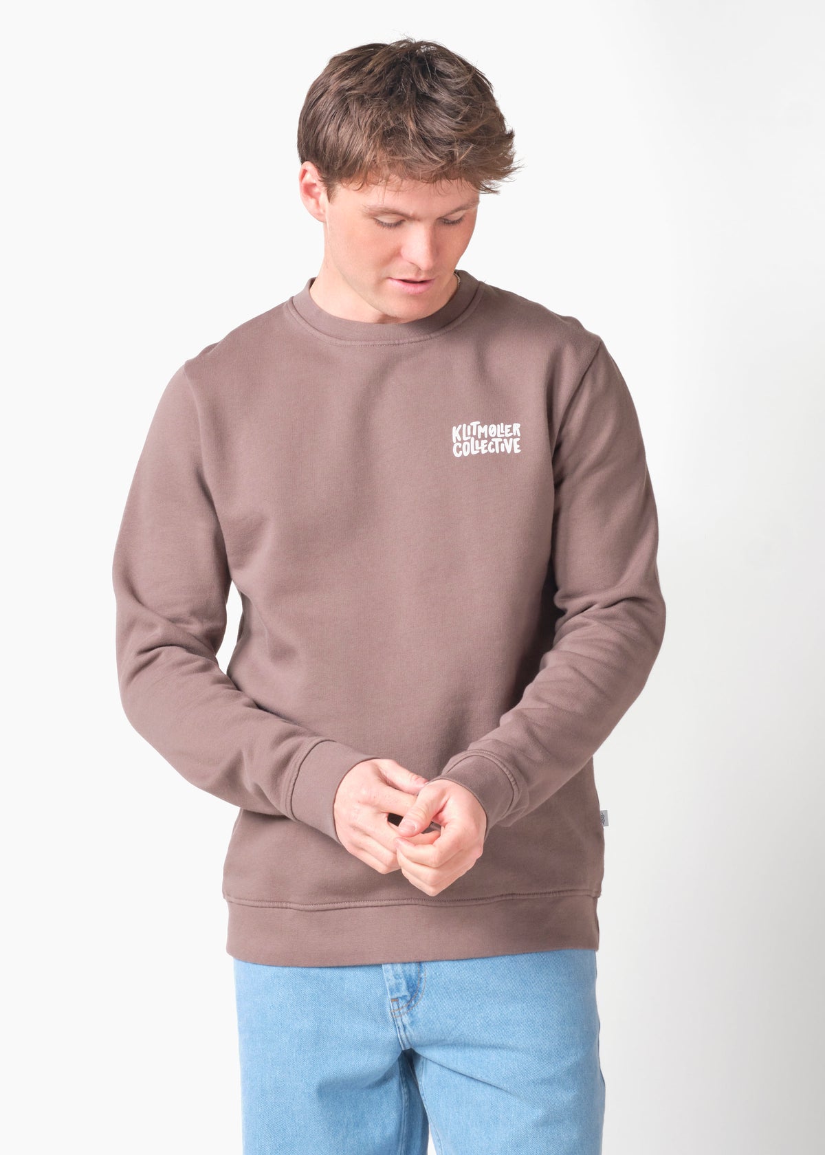 Klitmøller Collective ApS Finn sweat OCS Sweatshirts Taupe