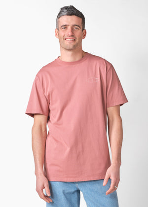 Klitmøller Collective ApS Foster tee OCS T-Shirts Faded rose