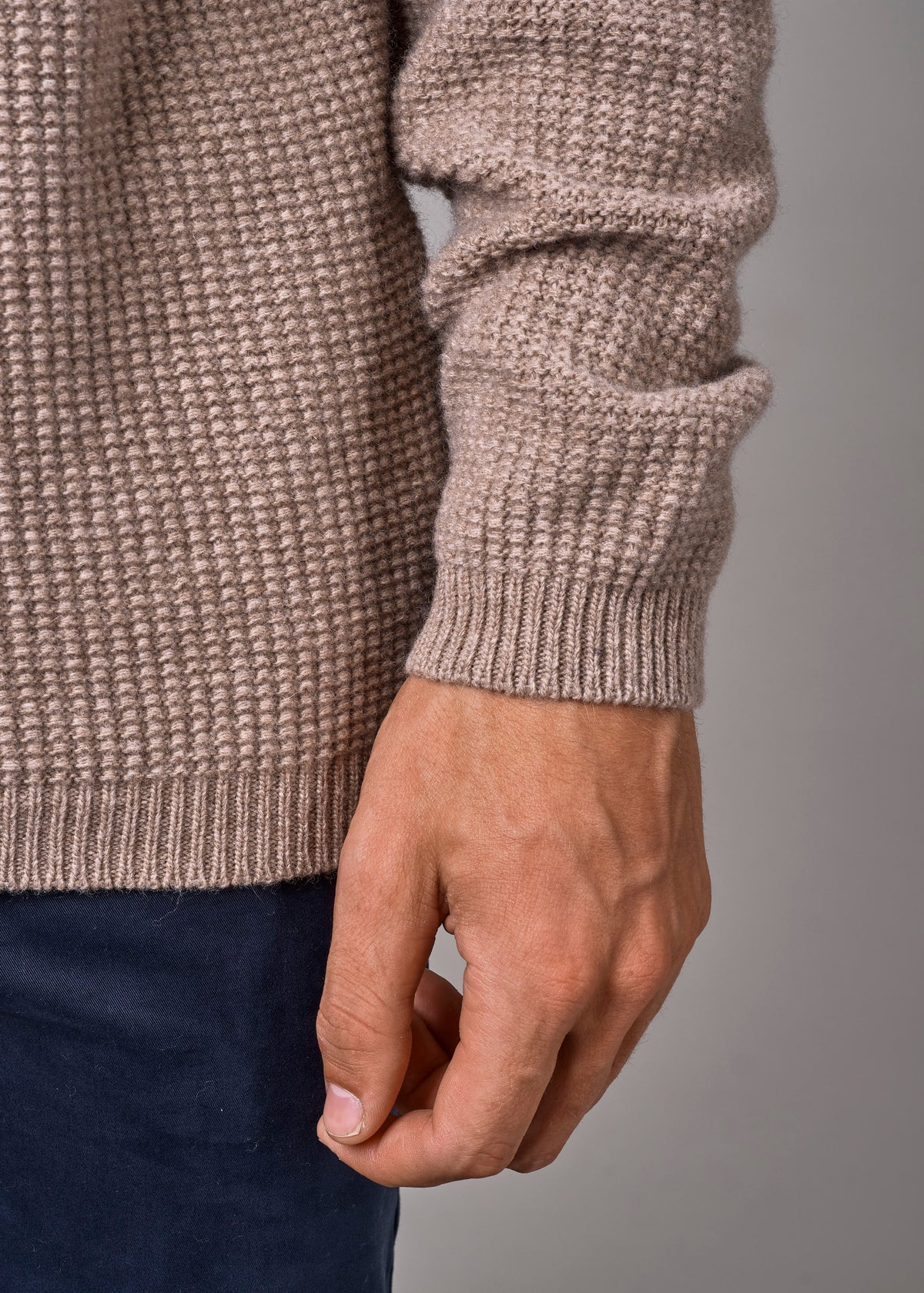 Klitmøller Collective ApS Frede knit Knitted sweaters Sand