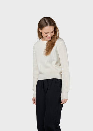 Klitmøller Collective ApS Gerda knit Knitted sweaters Cream