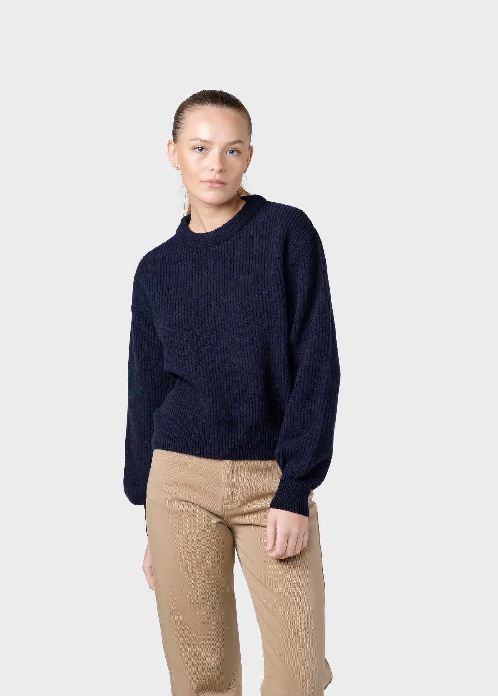 Gerda knit - Navy – klitmollercollective.de 