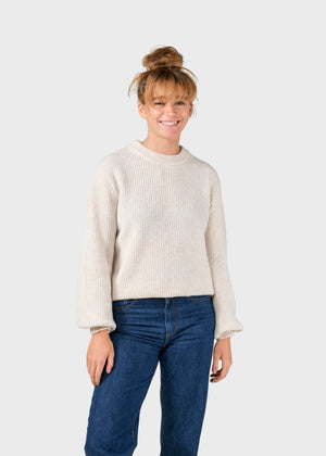 Klitmøller Collective ApS Gerda knit Knitted sweaters Pastel sand