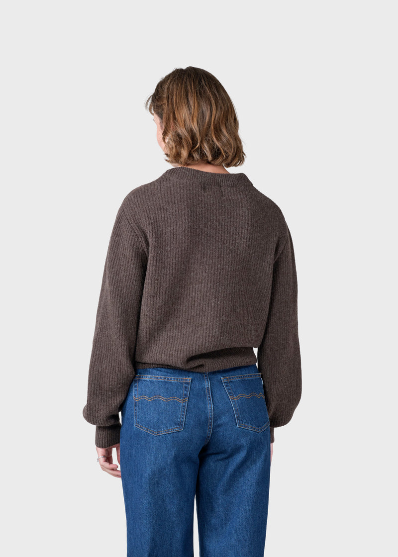 Klitmøller Collective ApS Gerda knit Knitted sweaters Taupe