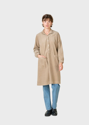 Klitmøller Collective ApS Gerdi dress  Dress Sand