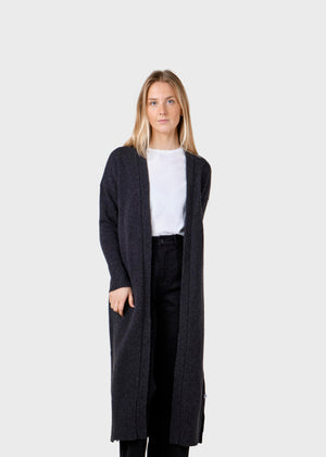 Klitmøller Collective ApS Gina knit cardigan Knitted sweaters Anthracite