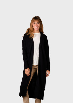 Klitmøller Collective ApS Gina knit cardigan Knitted sweaters Black