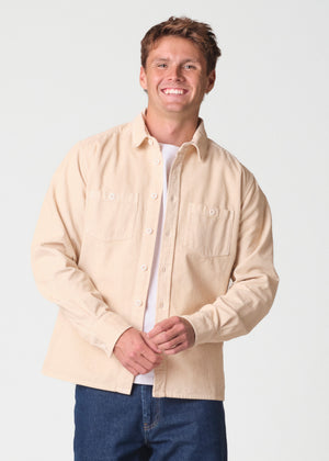 Klitmøller Collective ApS Gregers shirt GOTS Shirts Pastel sand