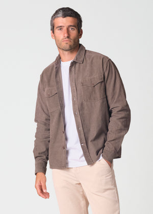 Klitmøller Collective ApS Gregers shirt GOTS Shirts Taupe