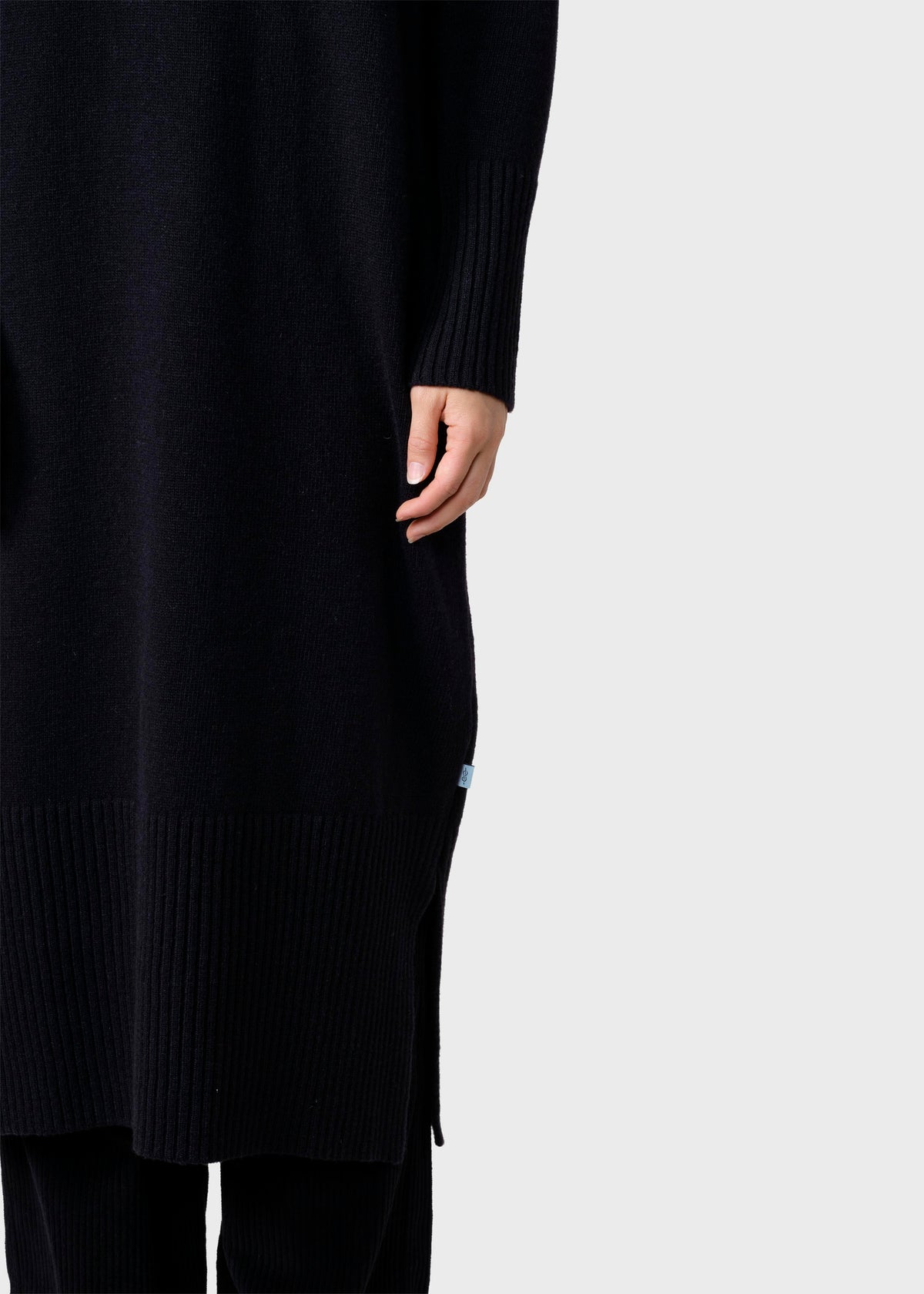 Klitmøller Collective ApS Gro knit dress Knitted sweaters Black