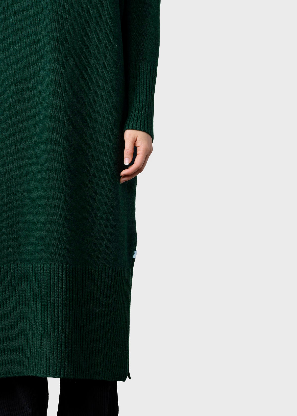 Klitmøller Collective ApS Gro knit dress Knitted sweaters Moss Green