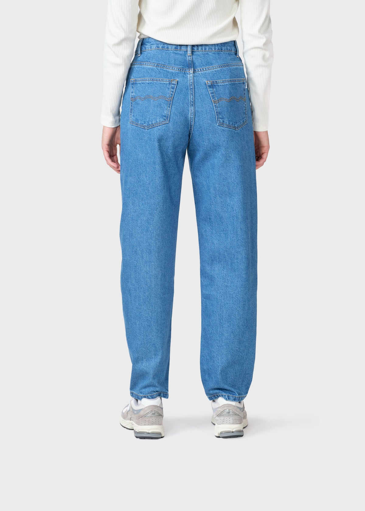 Klitmøller Collective ApS Gwen denim pants GOTS Pants Light blue stonewash