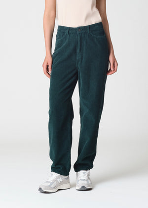 Klitmøller Collective ApS Gwen jumbo corduroy pants GOTS Pants Moss Green