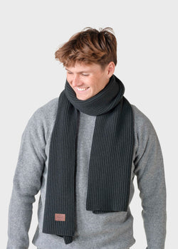 Klitmøller Collective ApS Heavy rib scarf Scarfs Olive