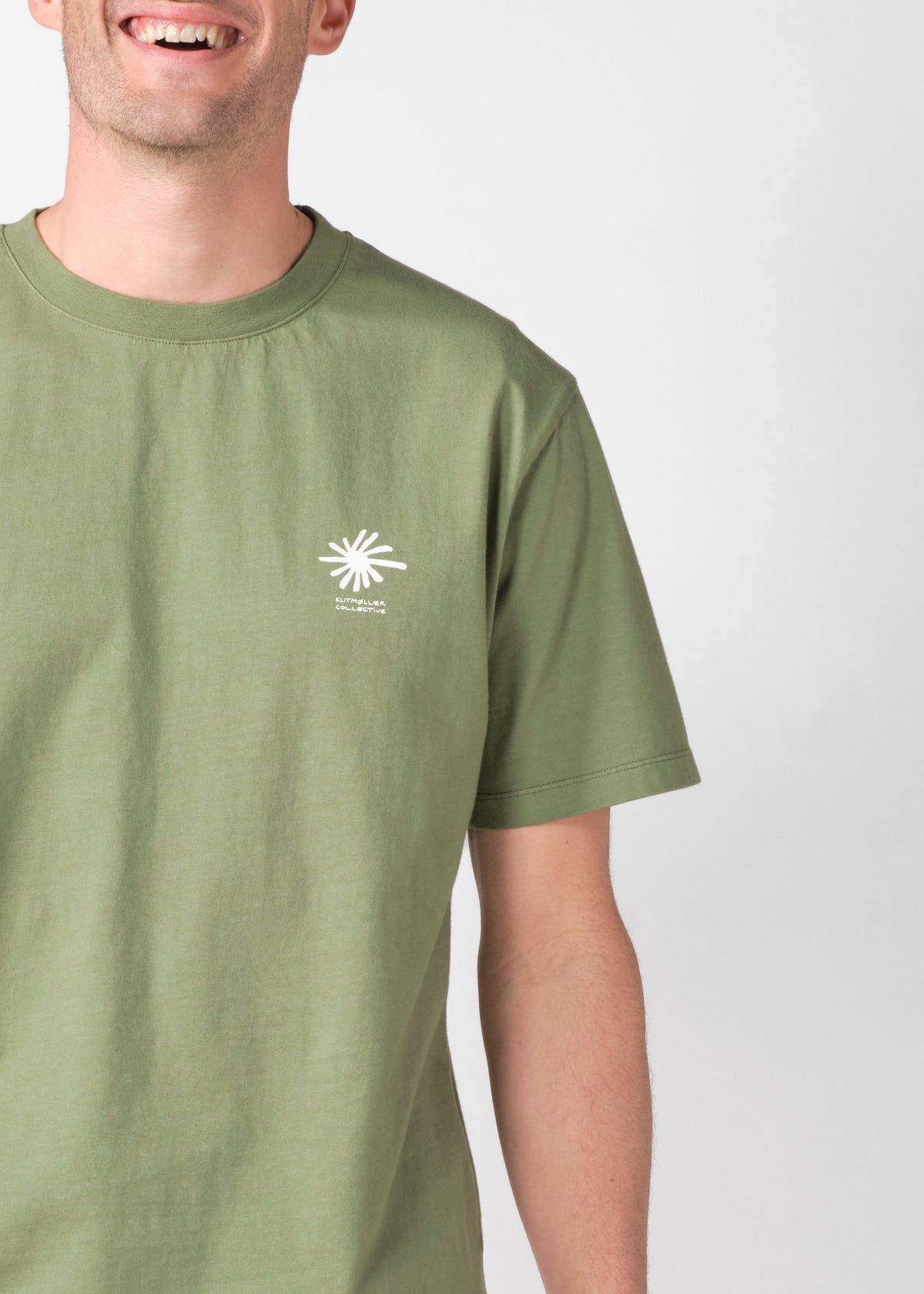 Klitmøller Collective ApS Heinz tee OCS T-Shirts Herb green