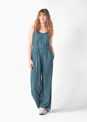 Klitmøller Collective ApS Herdis jumpsuit Jumpsuits Moss Green