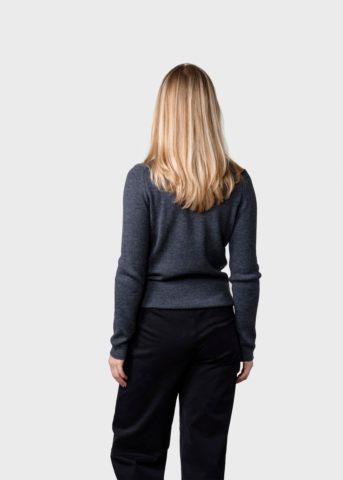 Klitmøller Collective ApS Ingrid knit Knitted sweaters Anthracite