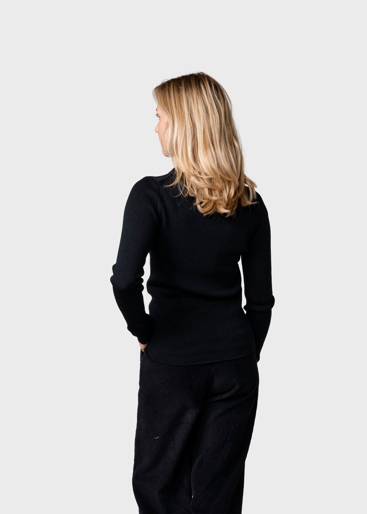 Klitmøller Collective ApS Ingrid knit Knitted sweaters Black