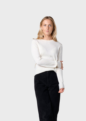 Klitmøller Collective ApS Ingrid knit Knitted sweaters Cream