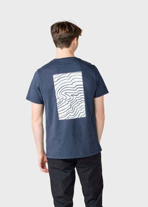 Klitmøller Collective ApS Jack tee  T-Shirts Navy