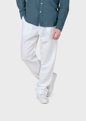 Klitmøller Collective ApS Jens linen pants Pants White