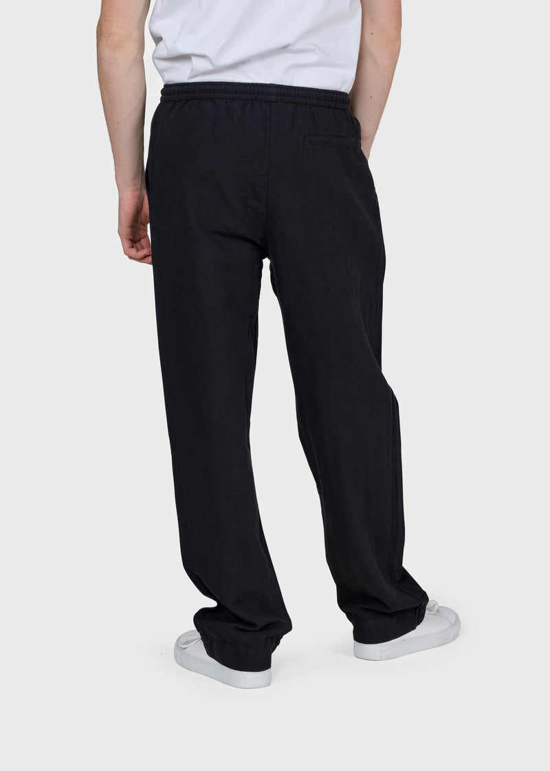 Klitmøller Collective ApS Jens linen pants Pants Black