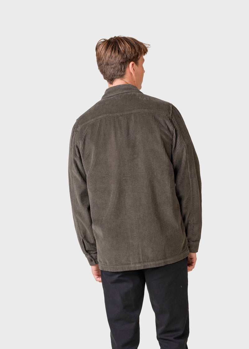 Klitmøller Collective ApS Jimmy cord overshirt Jackets Olive