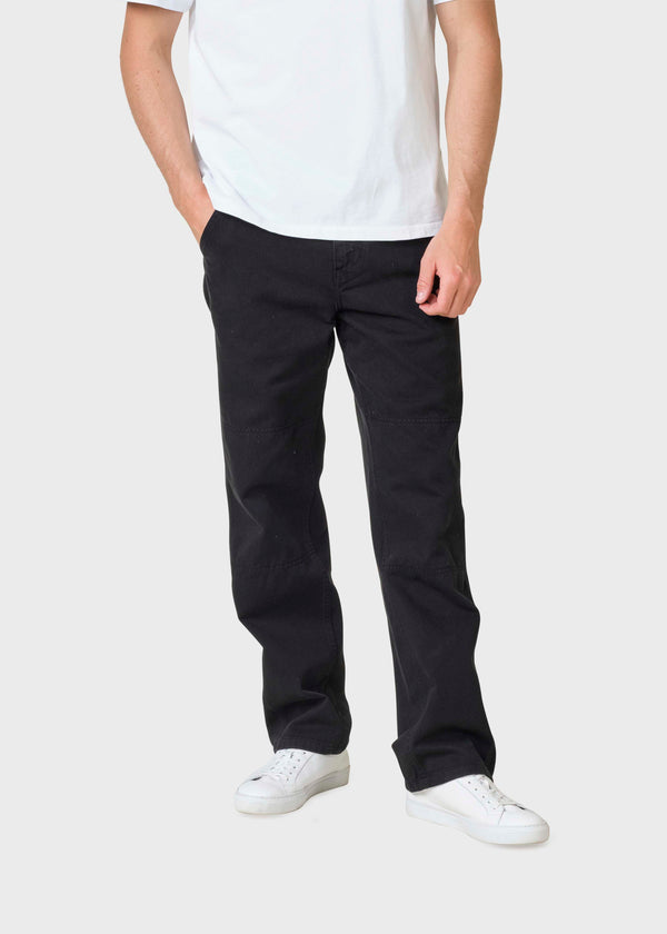 Klitmøller Collective ApS Jimmy twill pant Pants Washed black