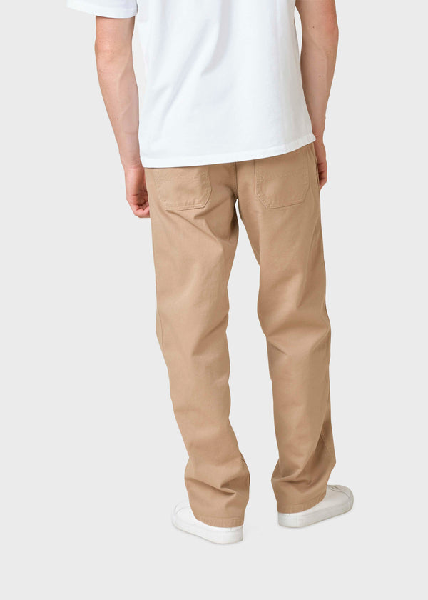 Klitmøller Collective ApS Jimmy twill pant Pants Washed sand