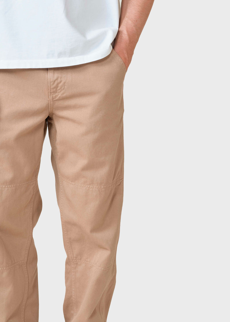 Klitmøller Collective ApS Jimmy twill pant Pants Washed sand