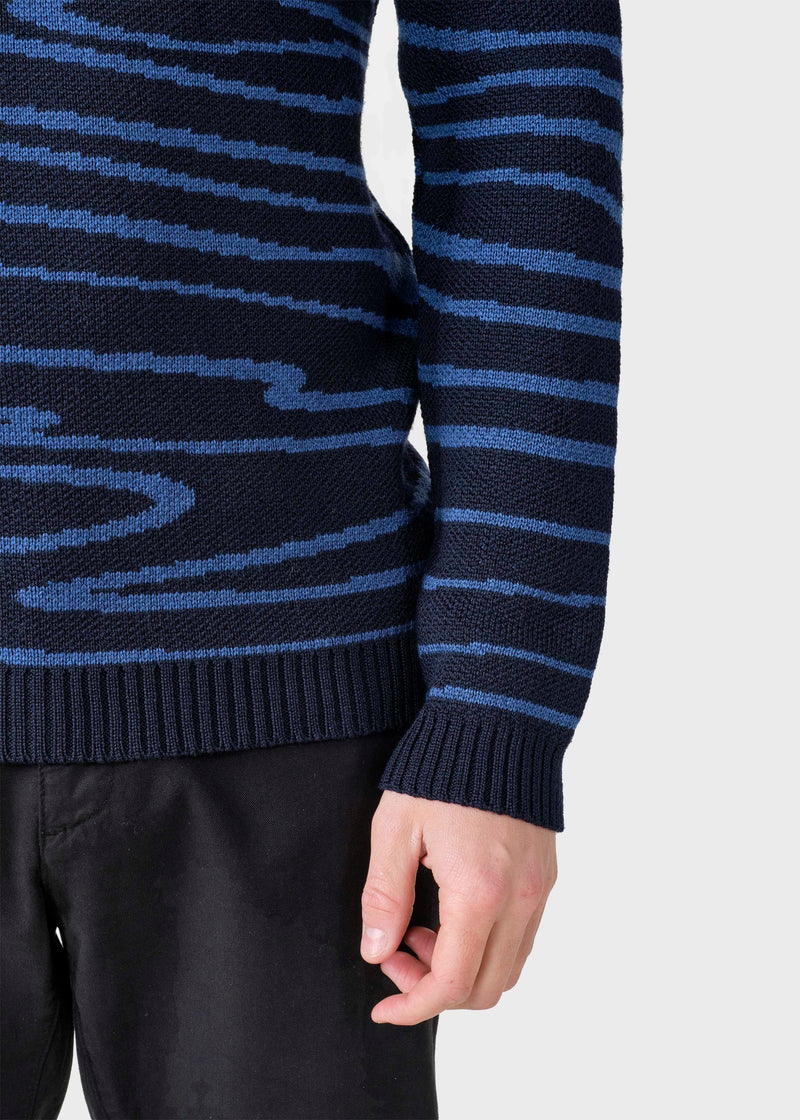 Klitmøller Collective ApS Joao knit Knitted sweaters Blue tones