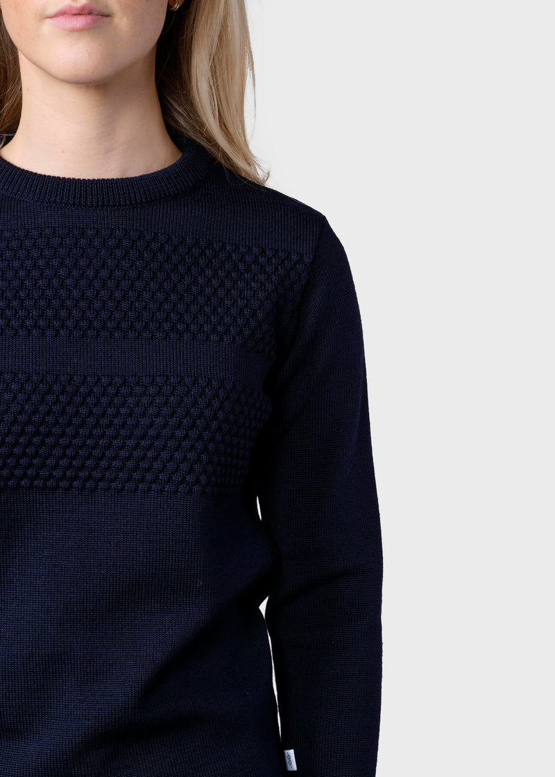 Johanne knit - Navy – | Saunakilts