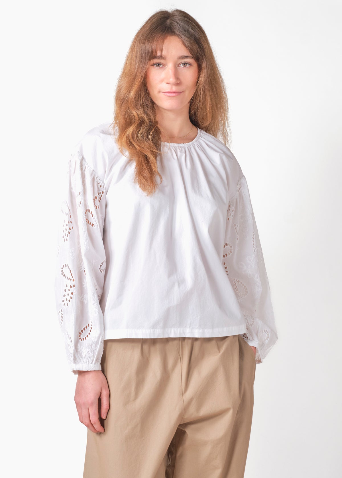 Klitmøller Collective ApS Jonna blouse GOTS Shirts White