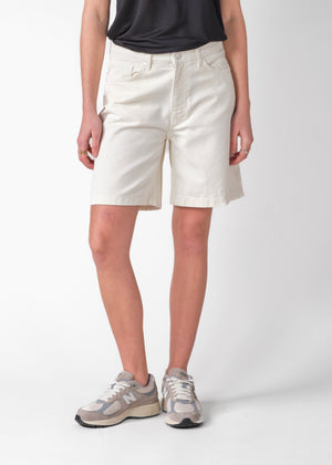 Klitmøller Collective ApS Jules shorts GOTS Walkshorts Cream stonewash