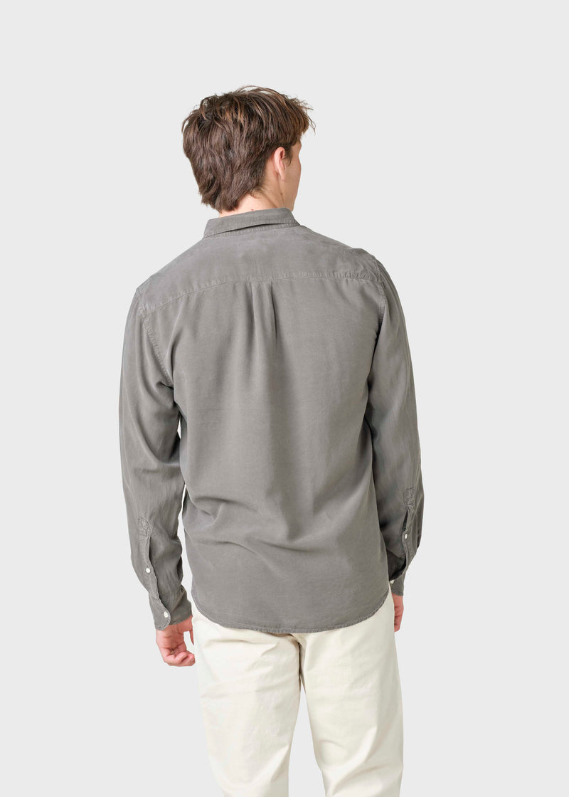 Klitmøller Collective ApS Justin shirt Shirts Taupe