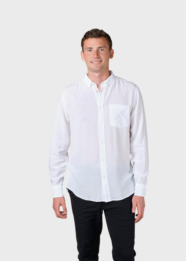 Klitmøller Collective ApS Justin shirt Shirts White