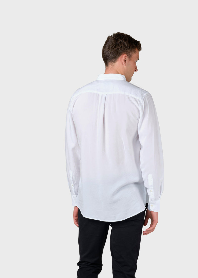 Klitmøller Collective ApS Justin shirt Shirts White
