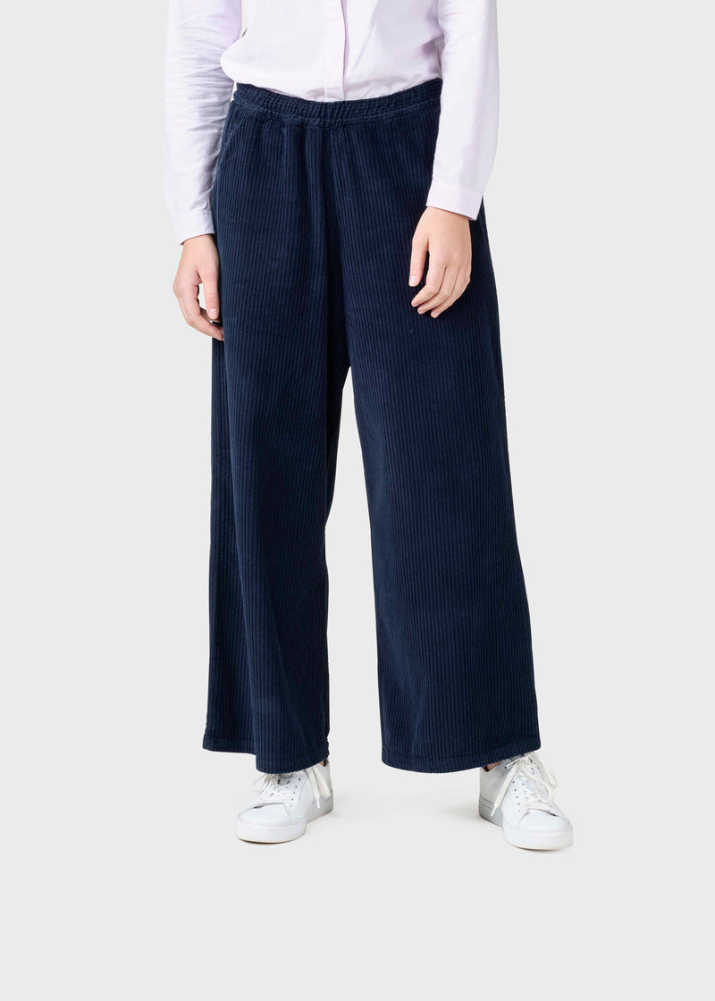 Klitmøller Collective ApS Kaja cord pants Pants Navy