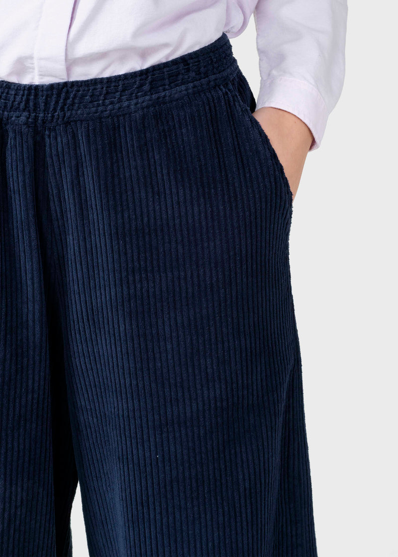 Klitmøller Collective ApS Kaja cord pants Pants Navy