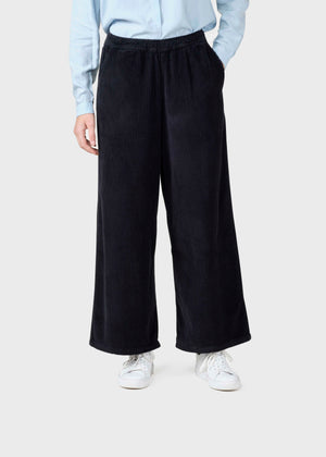 Klitmøller Collective ApS Kaja cord pants GOTS Pants Black