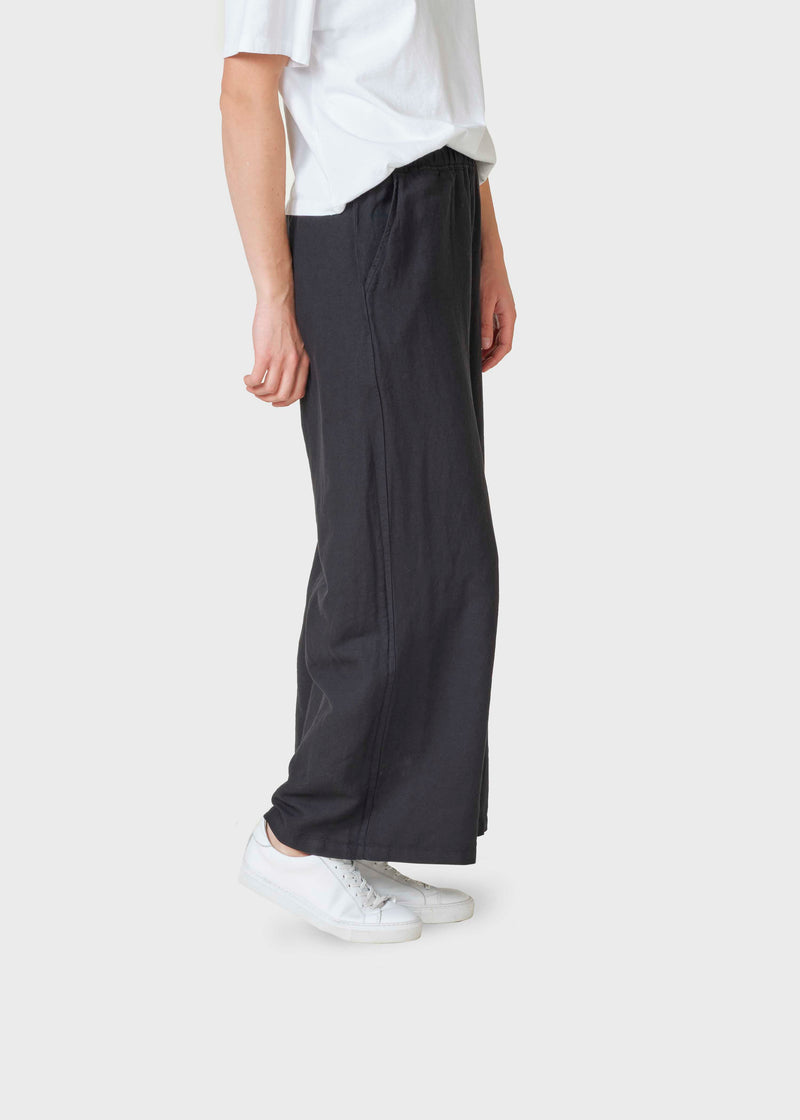 Klitmøller Collective ApS Kaja cotton/linen pants Pants Black