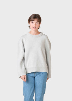 Klitmøller Collective ApS Karen knit  Knitted sweaters Pastel grey