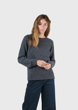 Klitmøller Collective ApS Kari knit  Knitted sweaters Grey melange