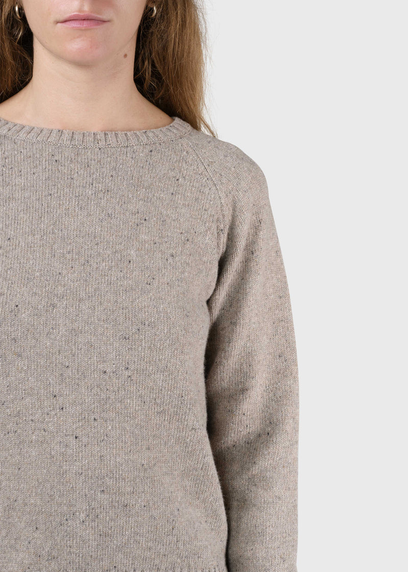 Klitmøller Collective ApS Kari knit  Knitted sweaters Sand