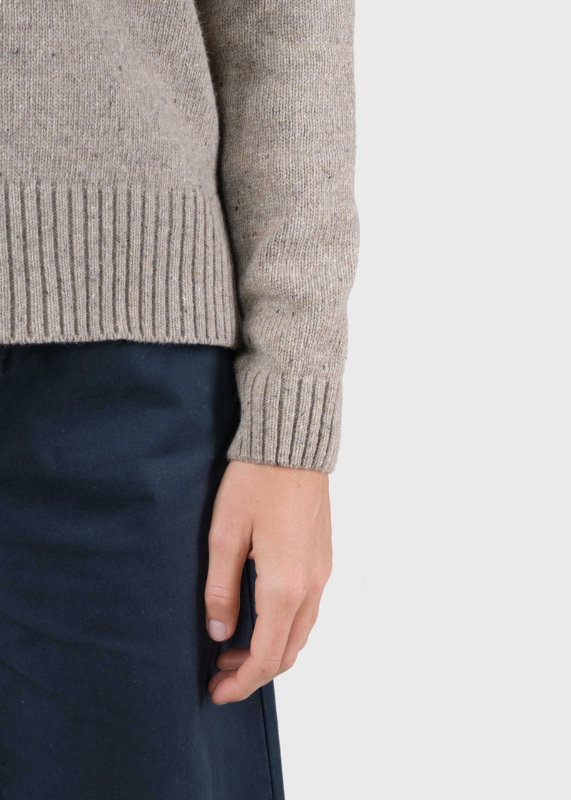 Klitmøller Collective ApS Kari knit  Knitted sweaters Sand