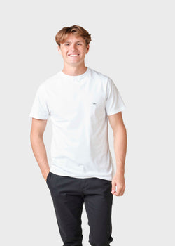 Klitmøller Collective ApS Karlo tee T-Shirts White