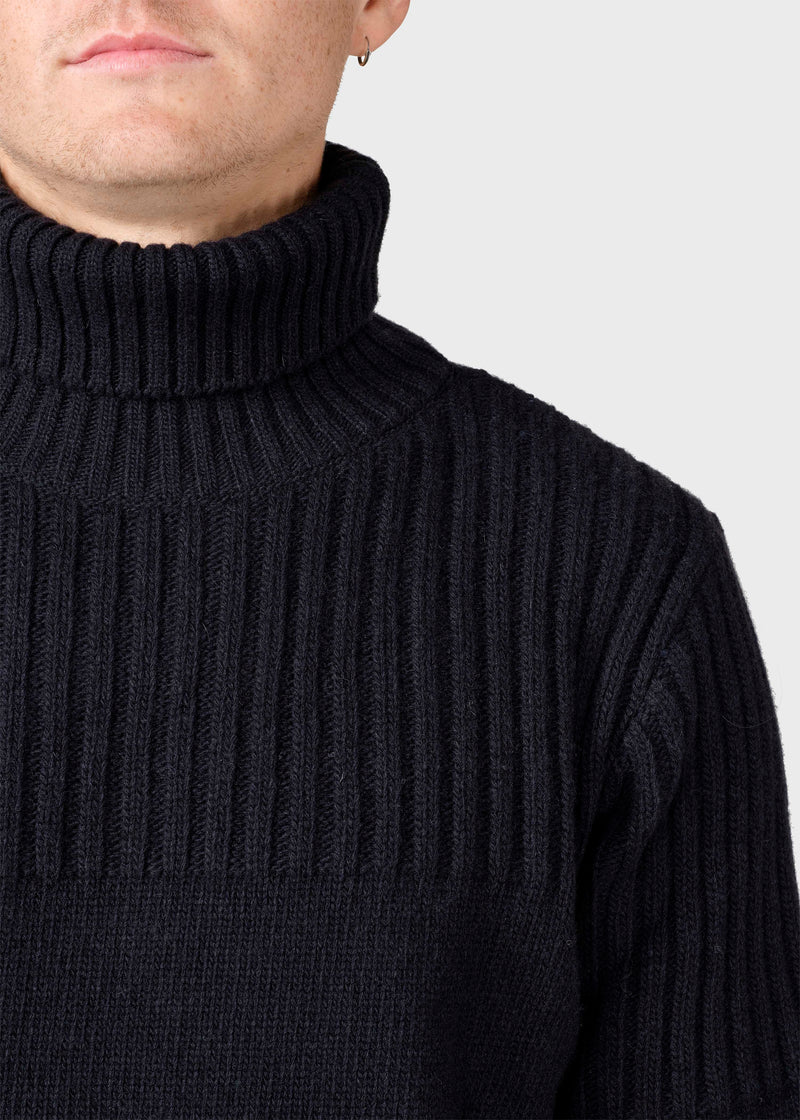 Klitmøller Collective ApS Karlsson knit  Knitted sweaters Black