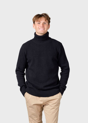 Klitmøller Collective ApS Karlsson knit  Knitted sweaters Black