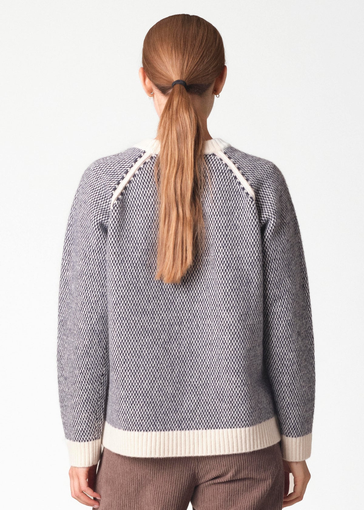 Klitmøller Collective ApS Kate knit Knitted sweaters Cream/navy